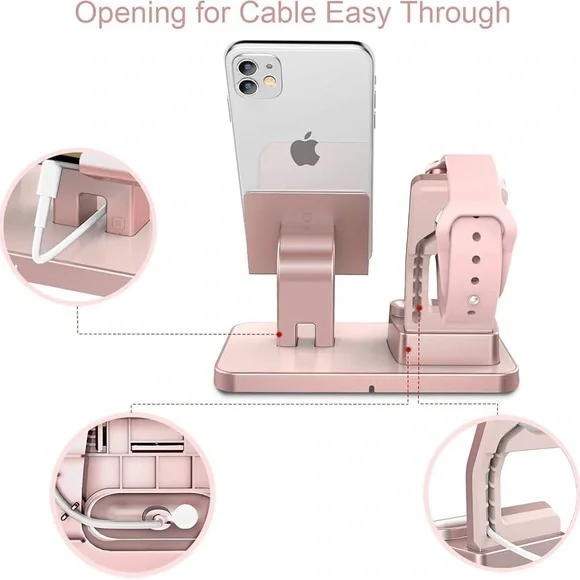 3-in-1 Charging Stand for AirPods, Apple Watch and iPhone - Picture 4 of 13